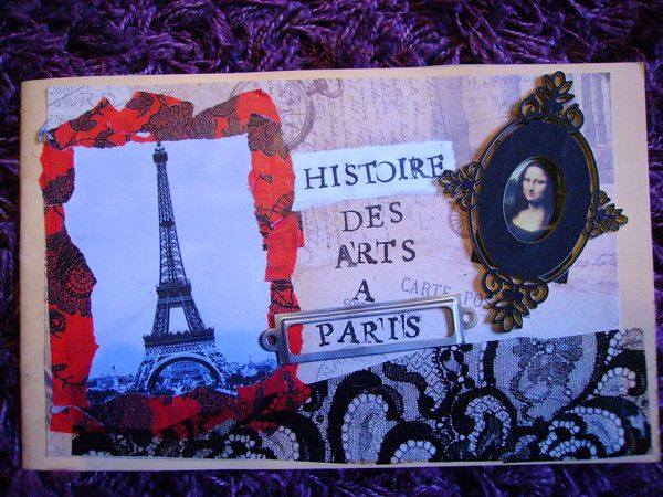 Couvertures cahiers arts visuels ou histoire des arts - personnaliser