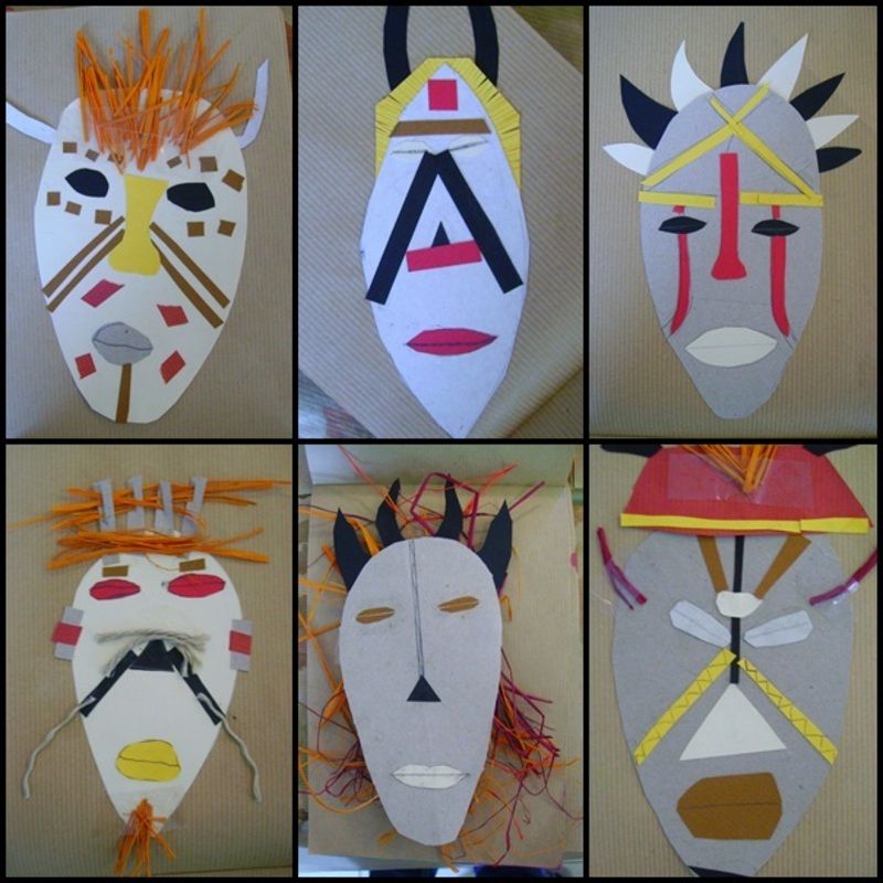 masque africain cycle 2